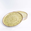 Talerz z wysokim rantem, Ø210 mm, zielony | FINE DINE, Olive