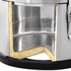 Termos stalowy z kranem, 15 l | STALGAST, 052154