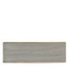 Taca porcelanowa, 320×110 mm, szara | CHURCHILL, Stonecast Peppercorn Grey