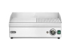 Płyta grillowa w połowie żebrowana, 1/2 gładka, 1/2 ryflowana, 220-240 V, 2,4 kW | HENDI, Kitchen Line