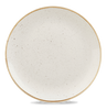 Talerz płytki, Ø324 mm | CHURCHILL, Stonecast Barley White
