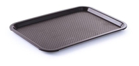 Taca Fast Food 350x450 mm z polipropylenu, brązowa | HENDI, 878842