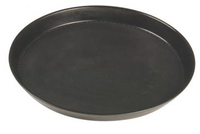 Taca kelnerska owalna 280×200 mm, czarna | APS, Rutschfest
