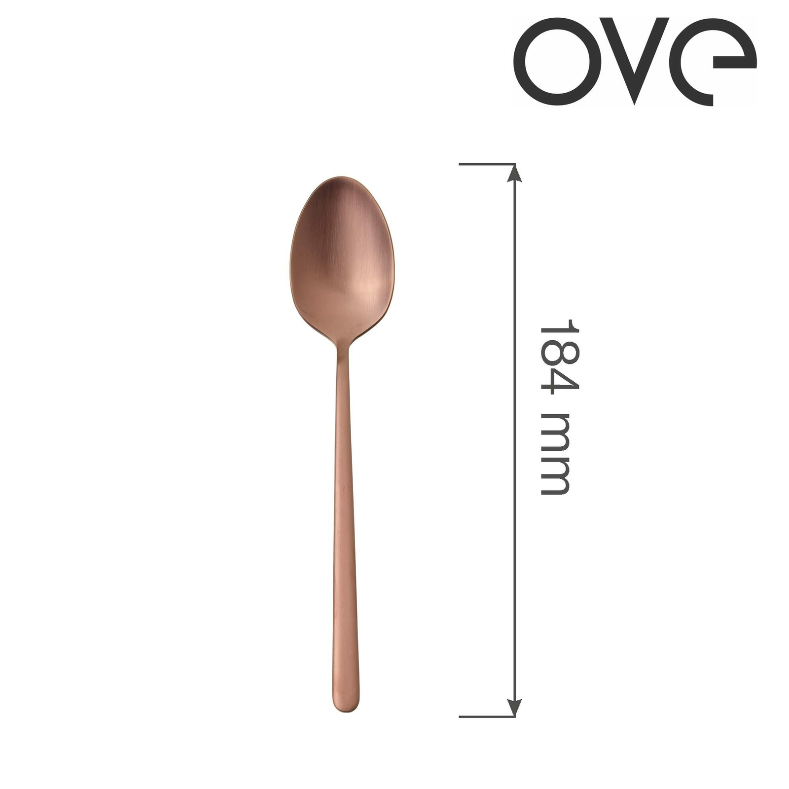 Łyżka deserowa, 184 mm | OVE, Amarone Bronze