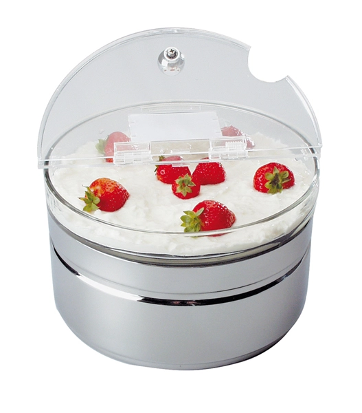 Misa chłodząca okrągła na podstawie z pojemnikiem 2,5 l | APS, Top Fresh