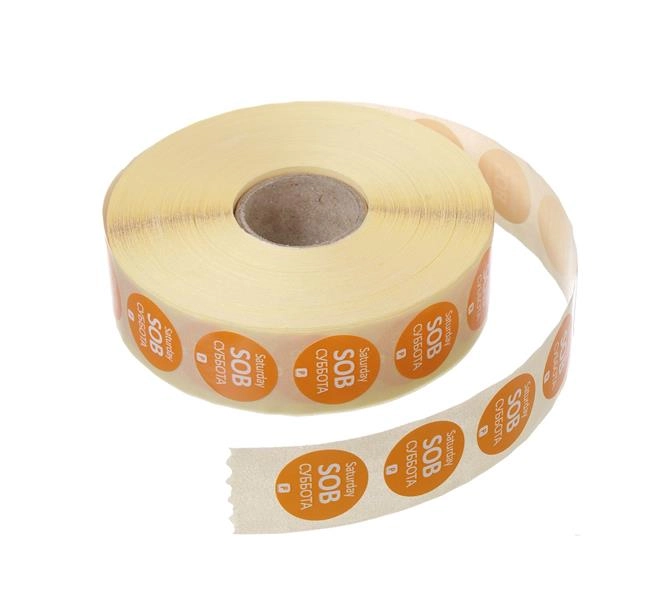 Etykiety Food Safety – Sobota, jednorazowe, 2000 szt., ⌀19 mm | HENDI, 850053