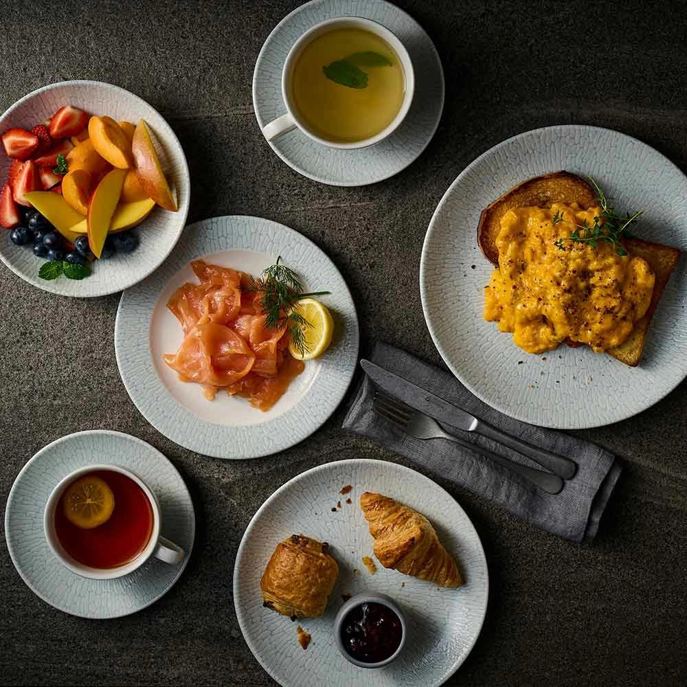 Taca degustacyjna, 300×90 mm, szara | CHURCHILL, Delta Grey