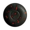 Spodek do cappuccino, Ø160 mm, czarny | FINE DINE, Bloom
