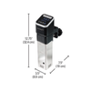 Cyrkulator zanurzeniowy, 89x190x324 mm, 1,2 kW | HAMILTON BEACH COMMERCIAL, Acuvide™