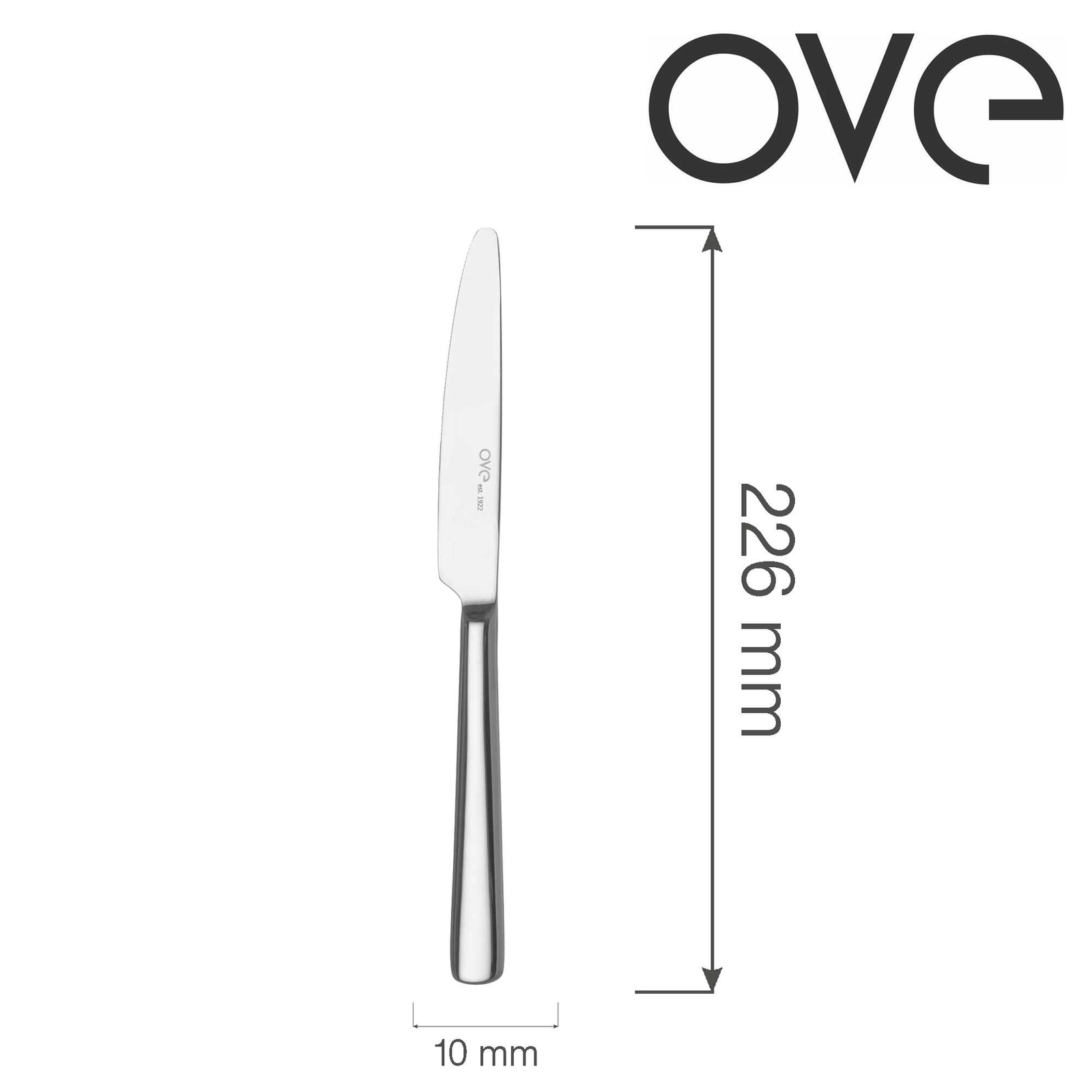 Nóż stołowy, 226 mm | OVE, Adria