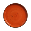 Talerz z wysokim rantem, Ø270 mm, pomarańczowy | FINE DINE, Dahlia
