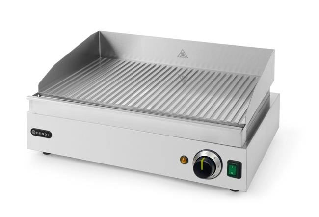 Płyta grillowa żebrowana ryflowana, 230 V, 2,4 kW | HENDI, Profi Line