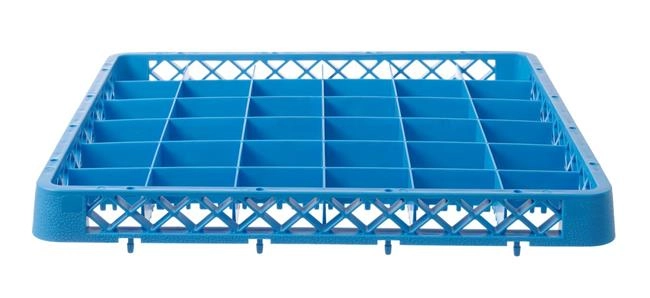 Nadstawka do kosza 500×500 mm, 36 przegródek 73x73 mm, z polipropylenu | HENDI, 877517