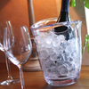 Wiadro do chłodzenia szampana, przezroczyste, 3 l, 220×185×266 mm | BAR UP, 593158