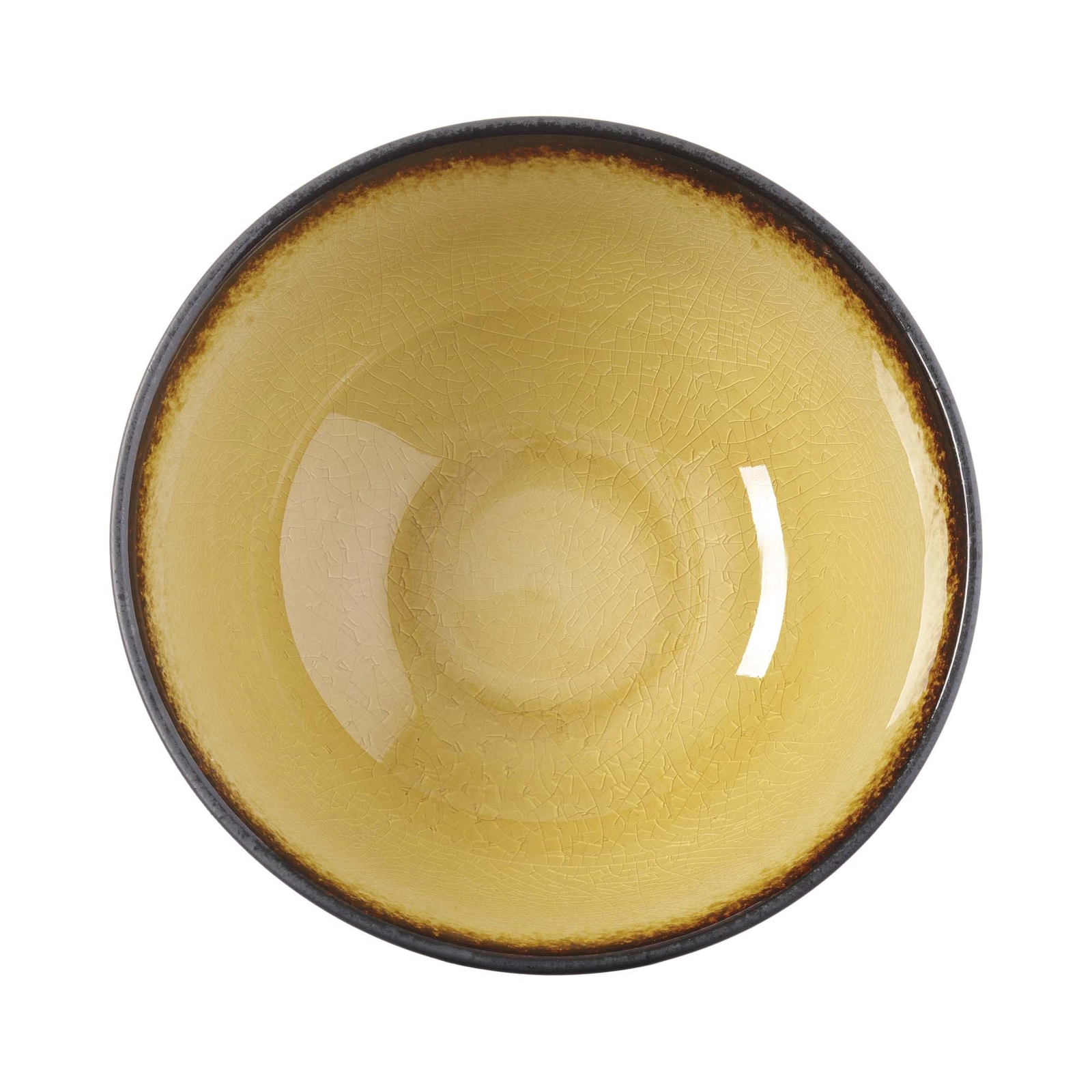 Miska azjatycka, Ø197 mm, żółta | FINE DINE, Topaz