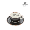 Filiżanka ze spodkiem, 230 ml | FINE DINE, Onyx