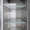 Szafa chłodnicza 2-drzwiowa na nóżkach ze stali nierdzewnej, GN 2/1, 650 l, 624×685×1396 mm | STALGAST, 830622