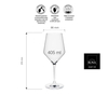 Kieliszek do wina, 405 ml | RONA, Edge