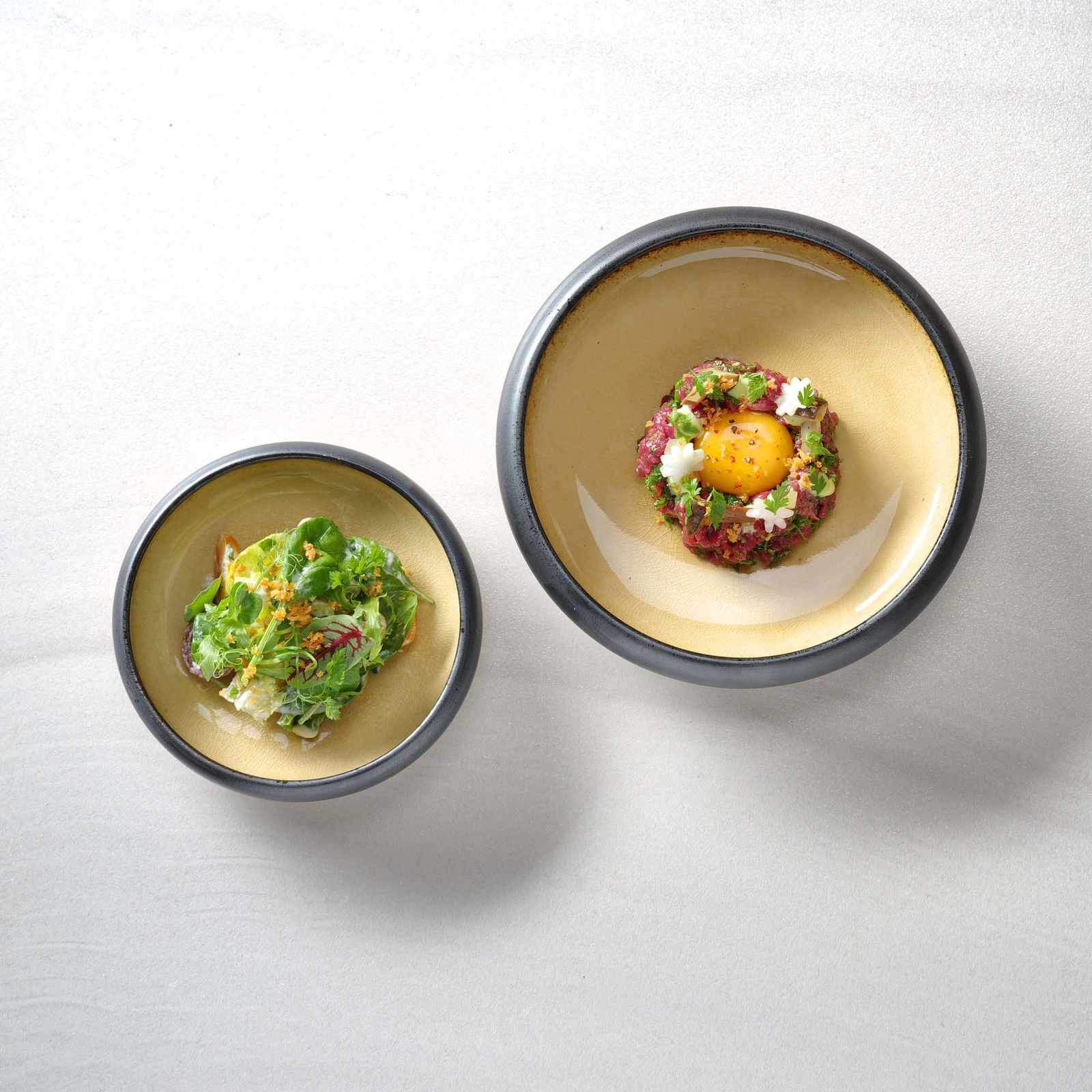 Miska azjatycka, Ø197 mm, żółta | FINE DINE, Topaz
