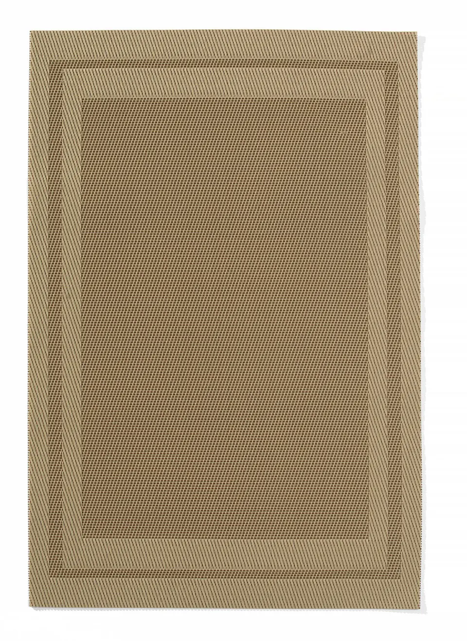 Podkładka na stół, ramka, zestaw 6 szt., 450x300 mm, beżowy | HENDI, 597897