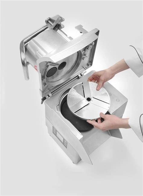 Szatkownica elektryczna do warzyw, 230 V, 1,5 kW, z panelem graficznym, 391×400×652 mm | SAMMIC, CA-4V