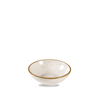 Misa płytka, Ø130 mm, 260 ml | CHURCHILL, Stonecast Barley White