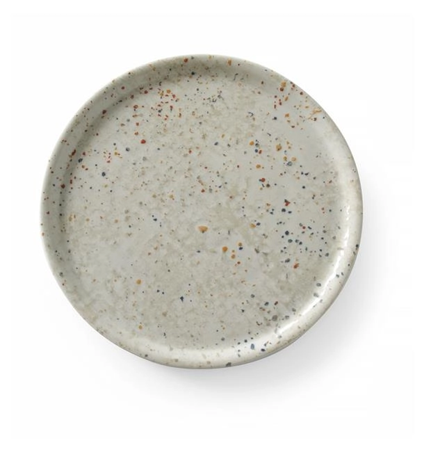 Talerz do pizzy, jasnoszary, ⌀330 mm | HENDI, Drops Collection