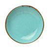 Talerz coupe z porcelany, niebieski, ø260 mm | FINE DINE, Laguna