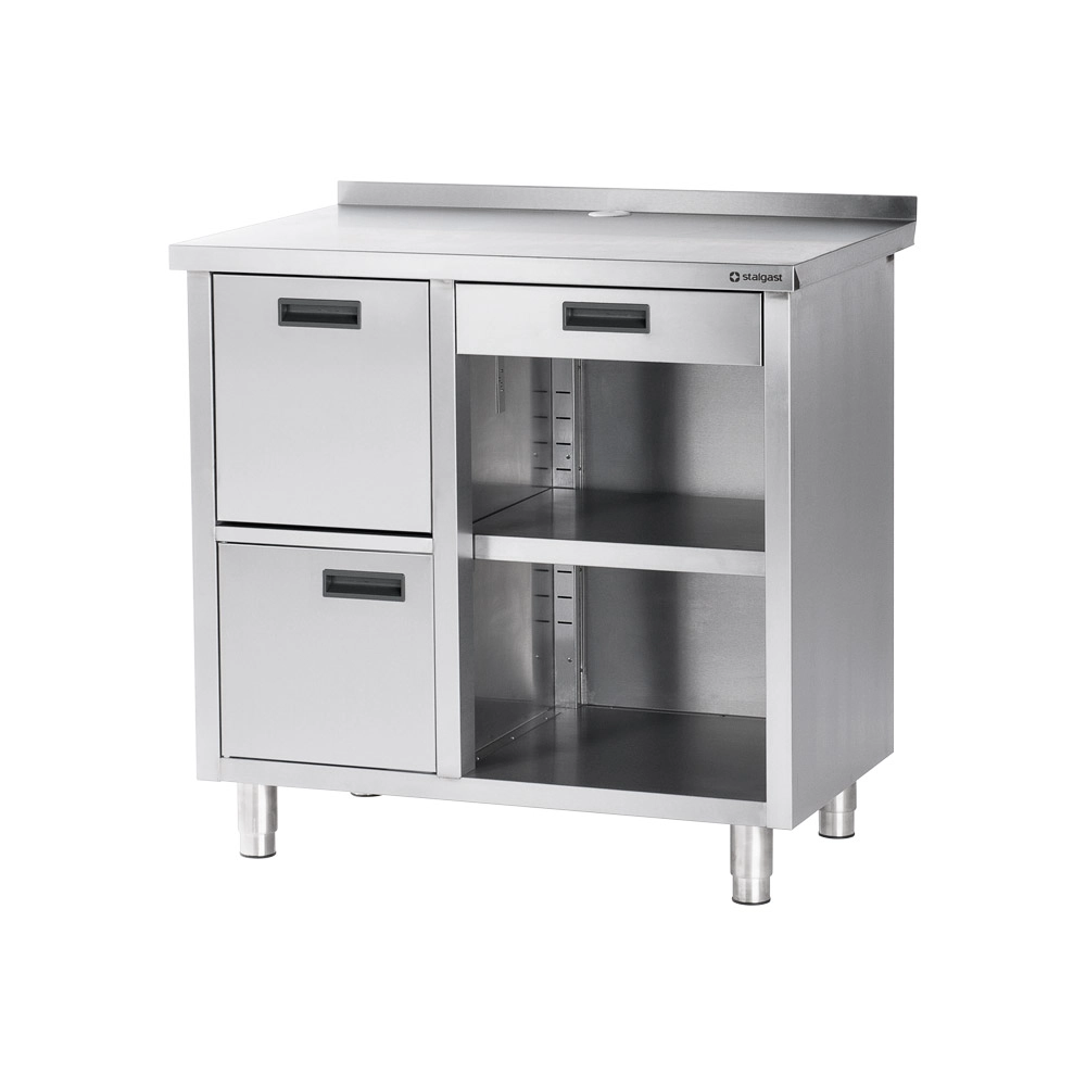 Stół pod ekspres do kawy 1000x700x1000 mm | STALGAST, 486700