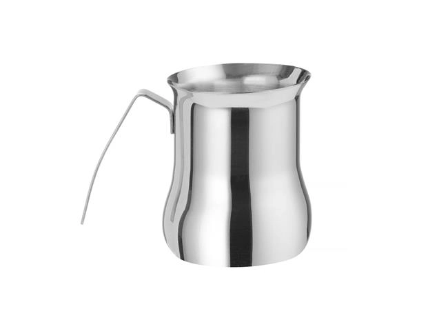 Dzbanek do spieniania mleka, ze stali nierdzewnej, 0,5 l, ⌀85x110 mm | HENDI, 458211