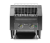 Toster przelotowy podwójny, 230 V, 2,24 kW, 418x368x415 mm | HENDI, 261354
