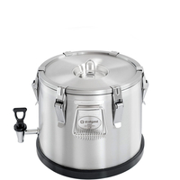 Termos stalowy z kranem, 20 l | STALGAST, 052204