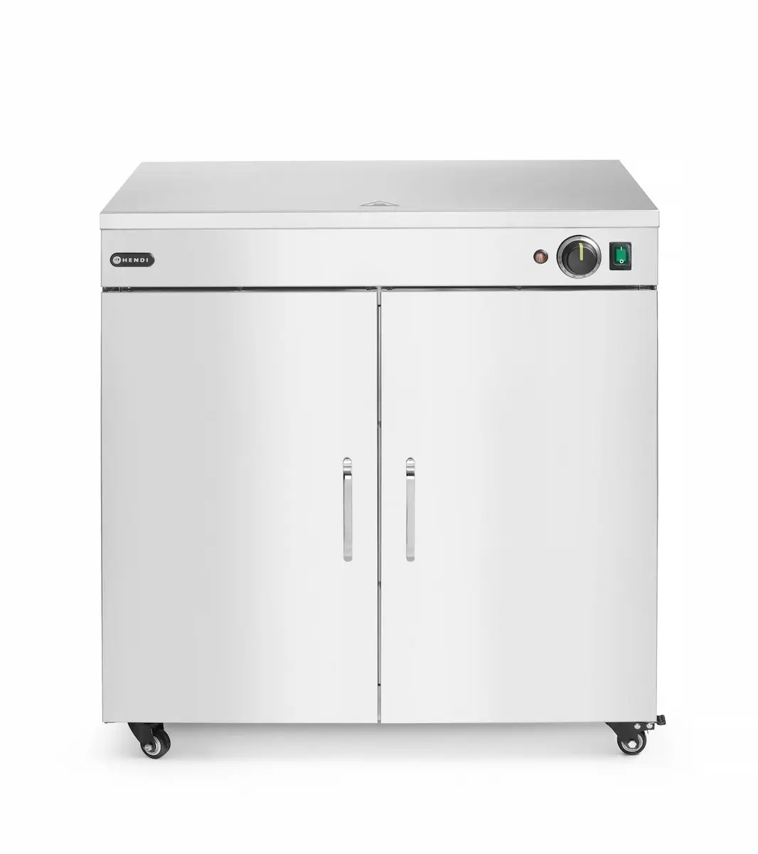 Podgrzewacz do talerzy podwójny, 230 V, 0,8 kW, 735×589×766 mm | HENDI, 250174