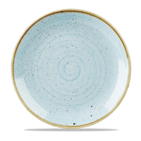 Talerz płytki, Ø288 mm | CHURCHILL, Stonecast Duck Egg Blue