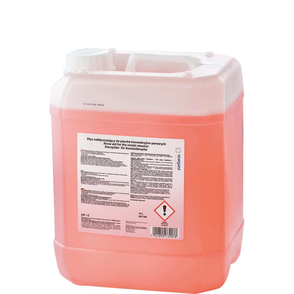 Płyn nabłyszczający do pieców konwekcyjno-parowych, 10 l | STALGAST, 647106