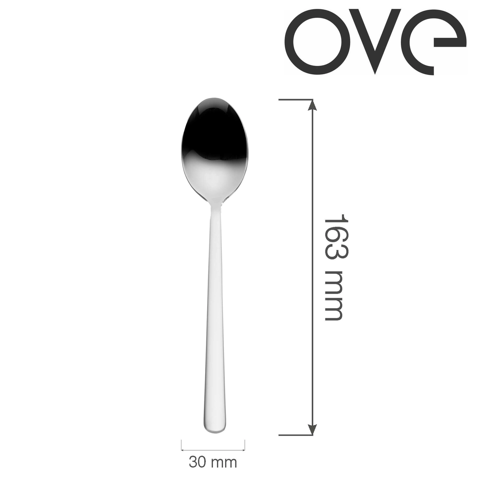 Łyżka deserowa, 163 mm | OVE, Adria