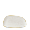 Talerz Geo szefa kuchni, 300×160 mm | CHURCHILL, Stonecast Barley White