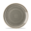 Talerz płytki, Ø217 mm | CHURCHILL, Stonecast Peppercorn Grey
