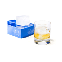 Silikonowa forma do kostek lodu XL, 170×110×52 mm | BAR UP, 679036