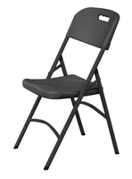 Krzesło cateringowe czarne, 540×440×840 mm | AMERBOX, 810989