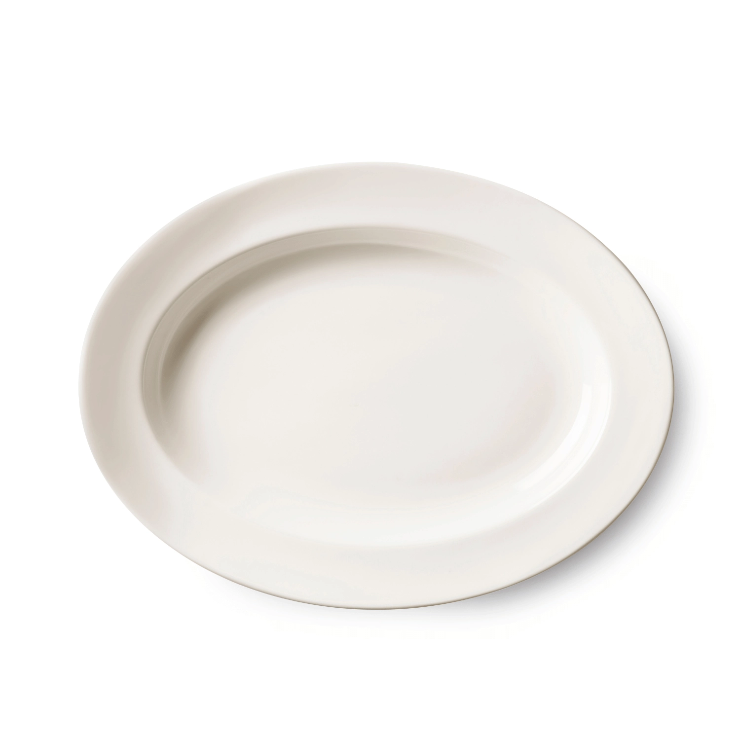 Półmisek owalny, 420×315×46 mm, 1600 ml | LUZERNE, Ivory