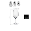 Kieliszek do win czerwonych, 550 ml | RONA, Ratio