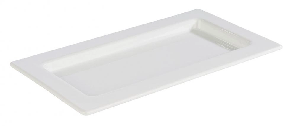 Półmisek GN 1/3 z porcelany, biały | APS, Frames