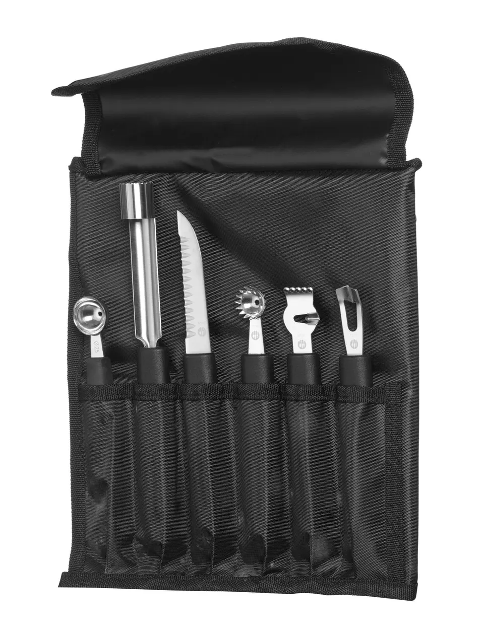 Zestaw noży dekoracyjnych – 6 elementów | HENDI, 856291