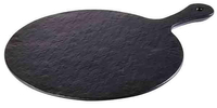 Taca okrągła z melaminy Ø300 mm z uchwytem | APS, Slate-Rock