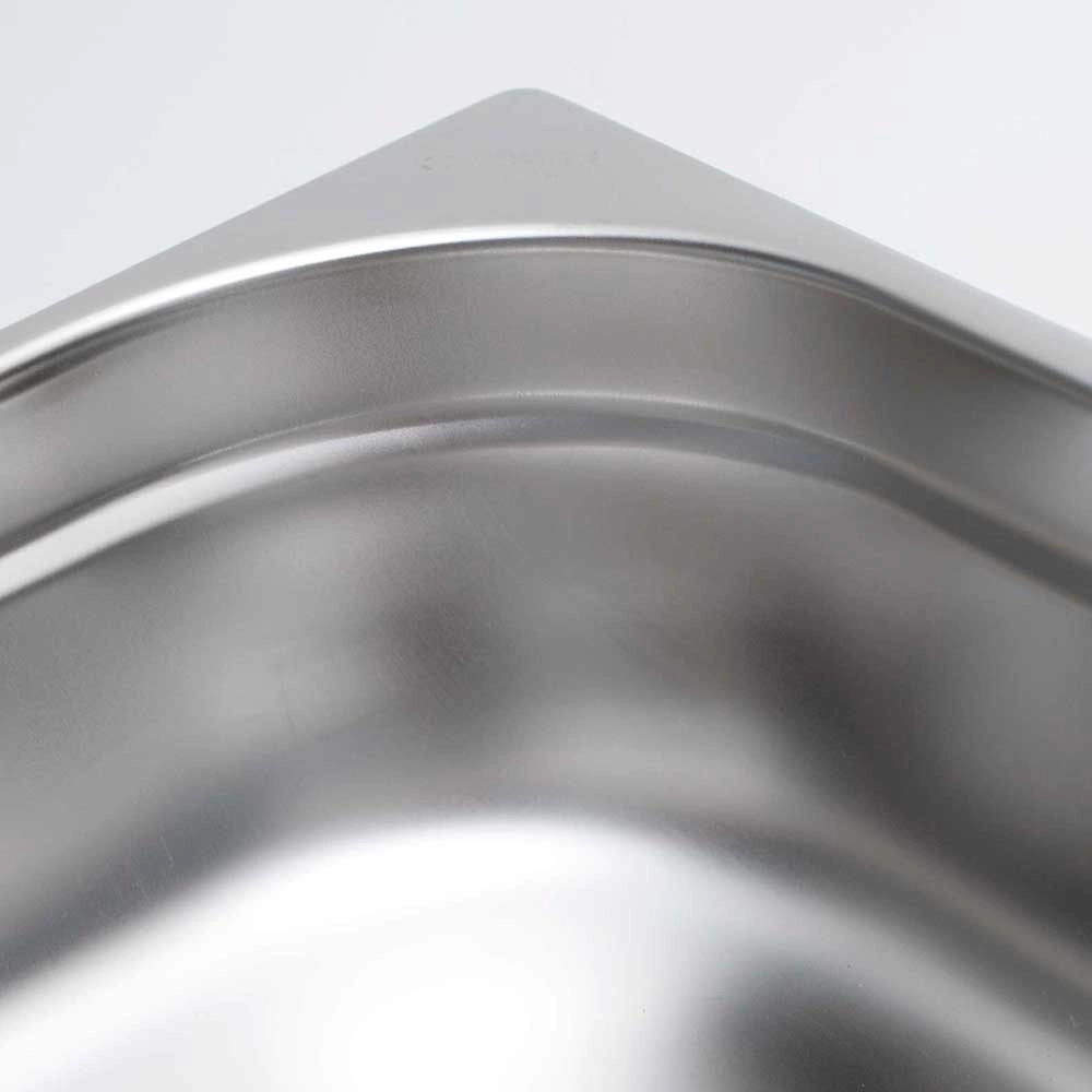 Pojemnik GN 1/1 100 mm ze stali nierdzewnej | STALGAST, Basic