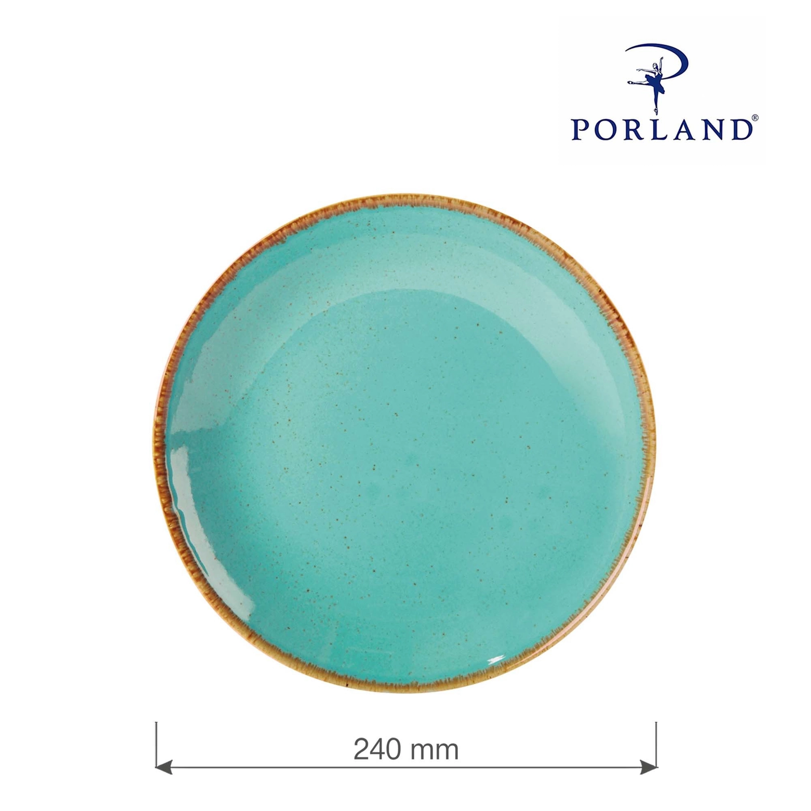 Talerz płytki, Ø240 mm | PORLAND, Seasons Laguna
