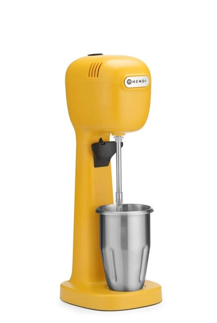 Shaker do koktajli mlecznych, żółty, 0,95 l, 0,4 kW, 170x196x490mm | HENDI, 221631