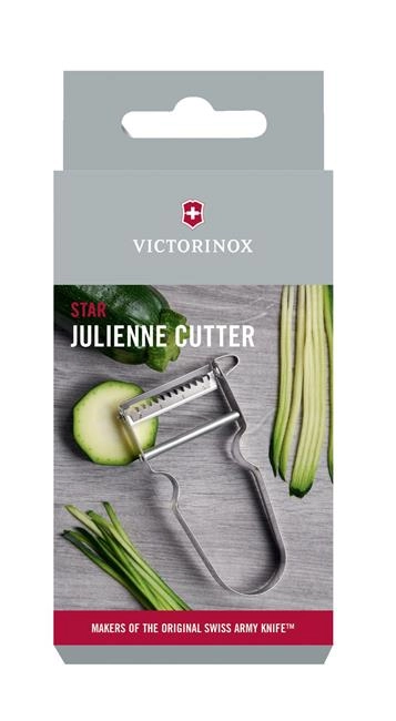 Obieraczka Julienne 110 mm, srebrna | VICTORINOX, Star