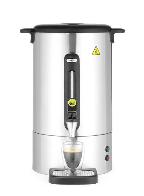 Zaparzacz do kawy 14 l, inox, 1.65 kW, 357x380x502 mm | HENDI, 211441